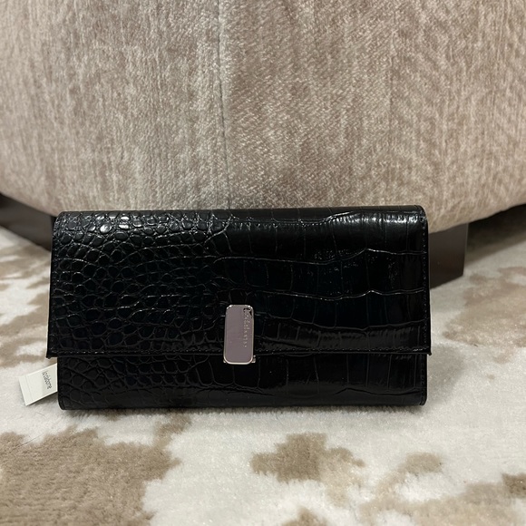 Liz Claiborne Faux Snakeskin Wallet- NWT - Picture 3 of 16